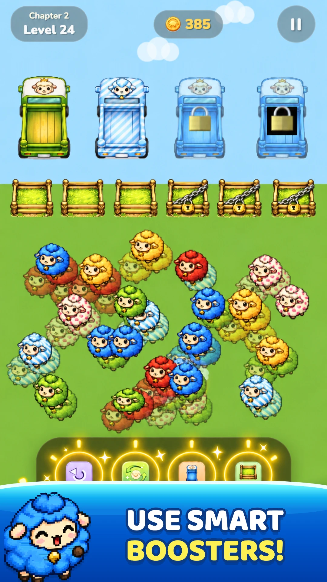 Sheep Sort Puzzle: Cozy Game screenshot