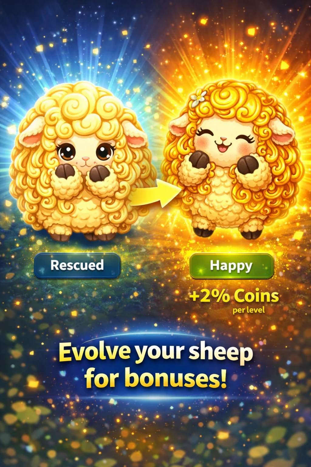 Sheep Sort Puzzle: Cozy Game screenshot
