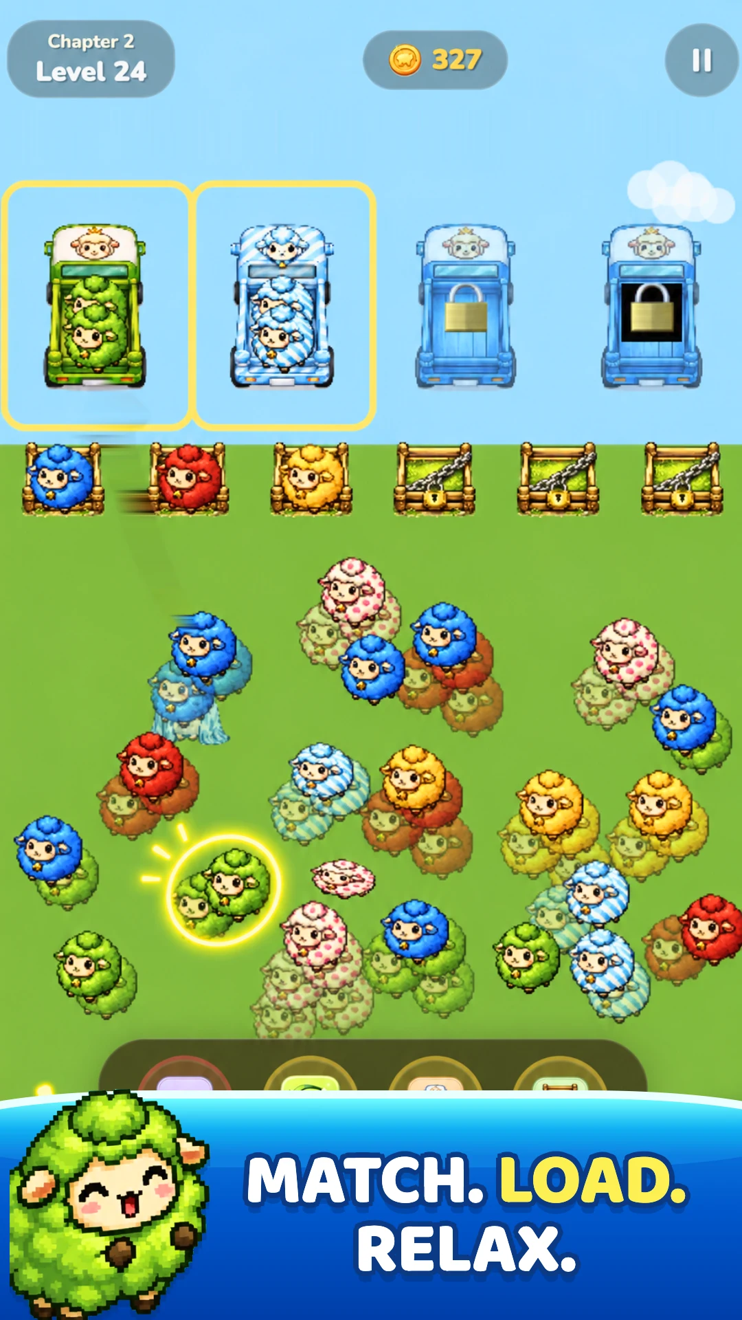 Sheep Sort Puzzle: Cozy Game screenshot