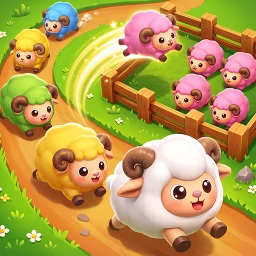 Ikon Sortir Warna - Sheep gogo